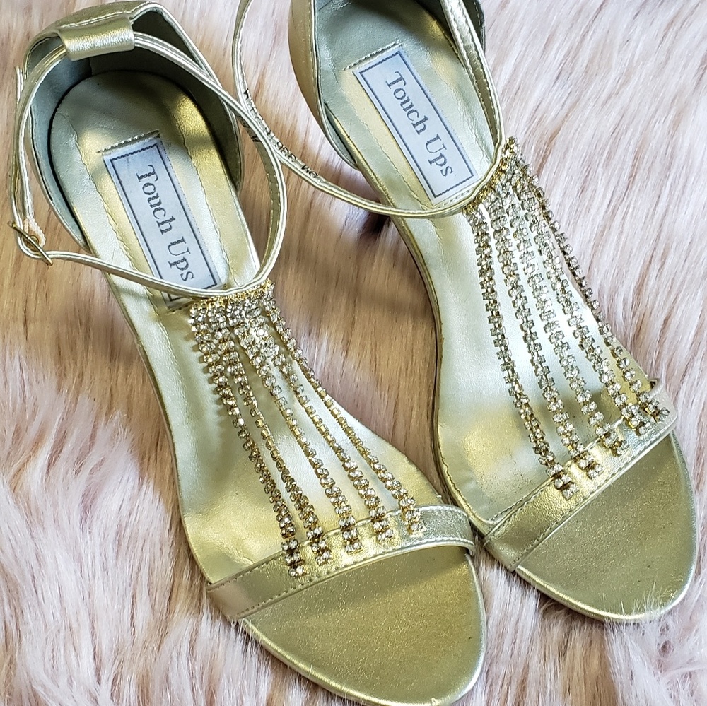 Rhinestone heels